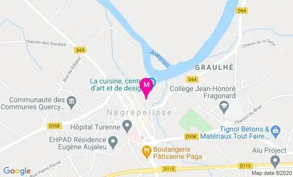 Localisation Dr Marino Chegrane