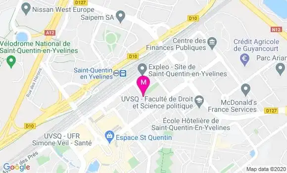 Localisation Dr Dorothée Collot Fertey