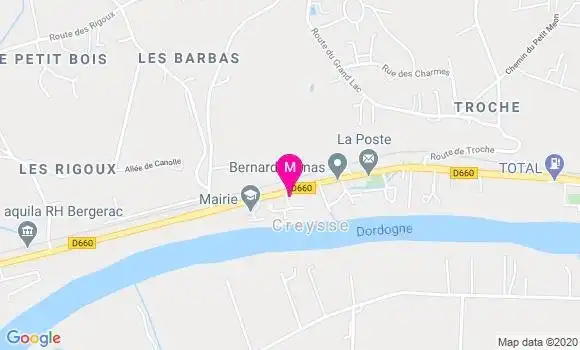 Localisation Dr Jean Jacques Pouzou