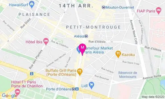 Localisation Dr Hubert Chamouni