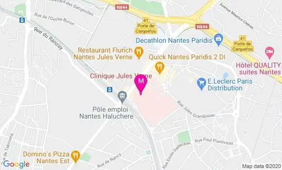 Localisation Dr Philippe Hallouin
