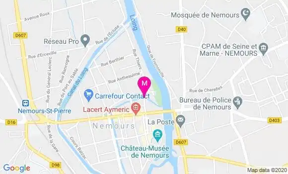 Localisation Dr Jean Pierre Lautour
