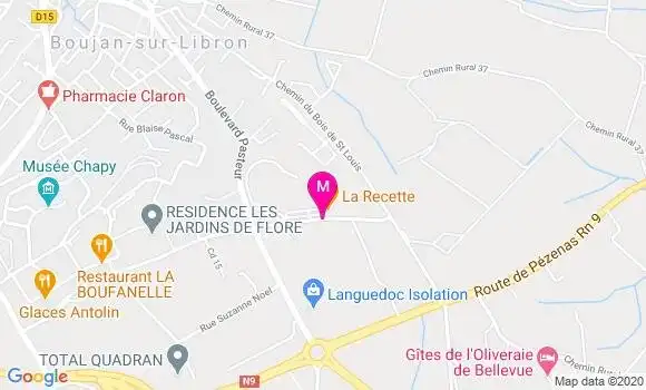 Localisation Dr Marc Olivier Coste