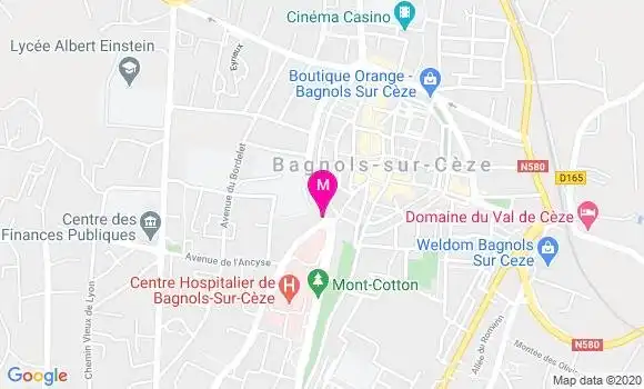 Localisation Dr Didier Rouchon
