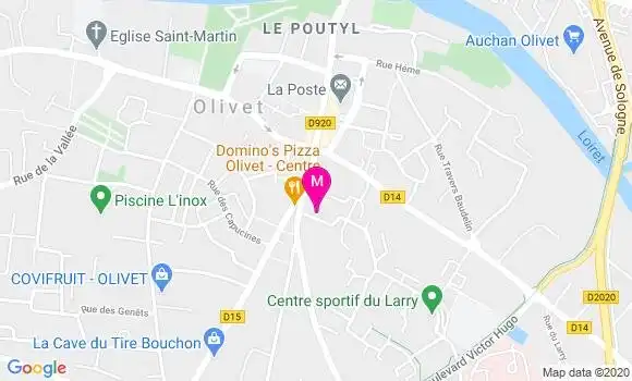 Localisation Dr Daniel Jacques