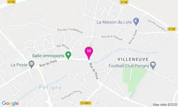 Localisation Dr Isabelle Gourdin