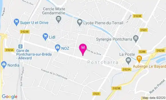 Localisation Dr Jean Vang