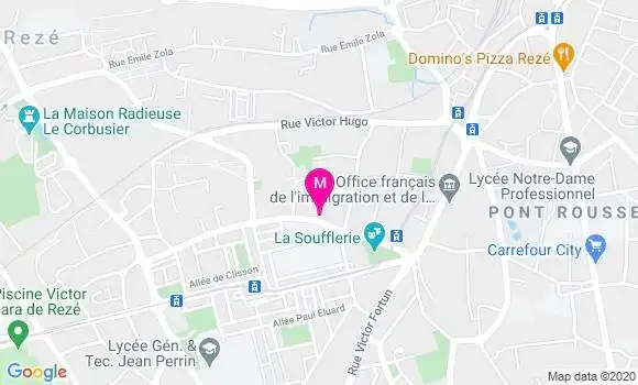 Localisation Dr Michel Fournel