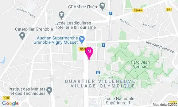 Localisation Dr Philippe Tourret