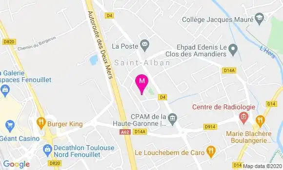 Localisation Dr Christophe Bourguignat