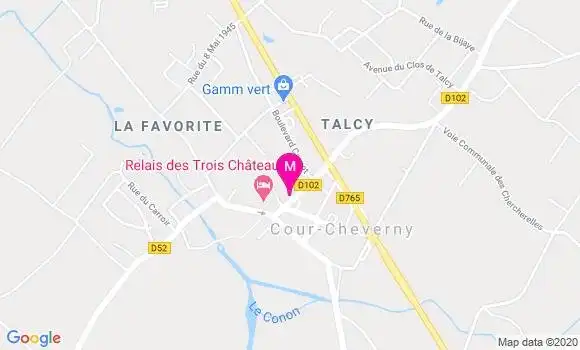 Localisation Dr Jean Bernard Cottin