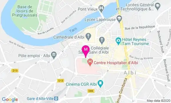 Localisation Dr Mokhtar Ait Benamara