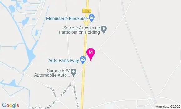 Localisation Dr Sandrine Gerard Guery