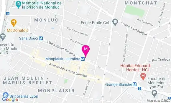 Localisation Dr Thomas Sautier