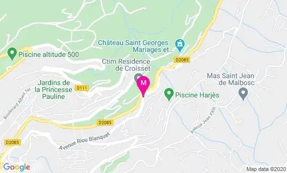 Localisation Dr Muriel Arsento