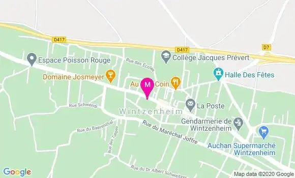 Localisation Dr Patrick Maurin