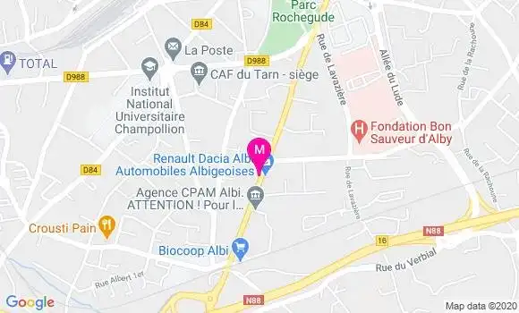 Localisation Dr Elie Mourad