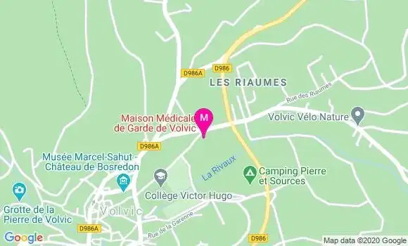 Localisation Dr Michel Auzillon