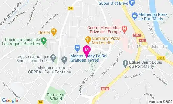 Localisation Dr Lionel Anxo