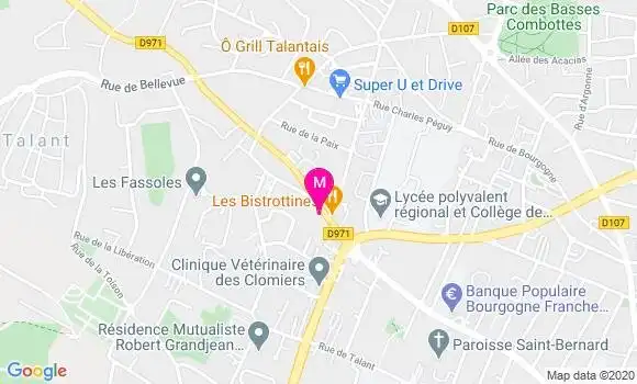 Localisation Dr Hugues Chazal
