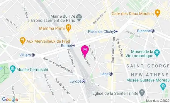 Localisation Dr Jacques Taieb