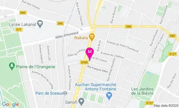 Localisation Dr Patrick Lange