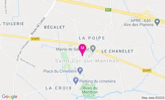 Localisation Dr Laurent Cazabon