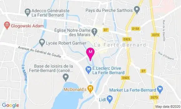 Localisation Dr Michel Bezault