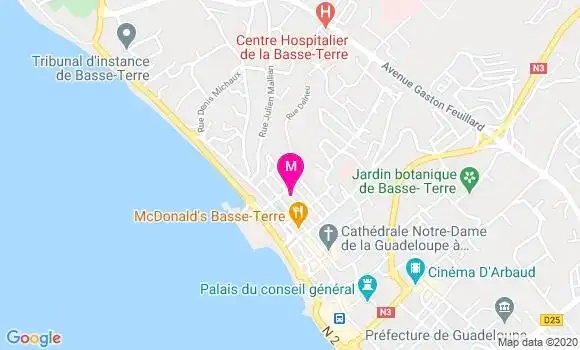 Localisation Dr Joseph Rochemont
