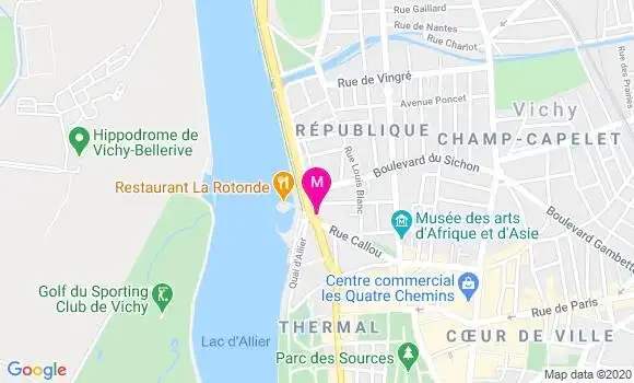 Localisation Dr Pierre Gayard