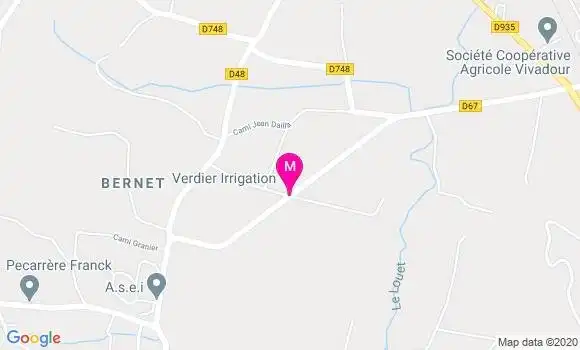 Localisation Dr Arnauld Dabadie