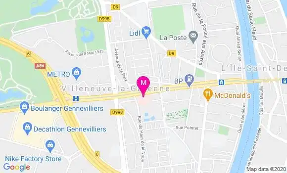 Localisation Dr Christophe Bernardini