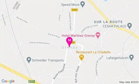 Localisation Dr Stéphane Sentis