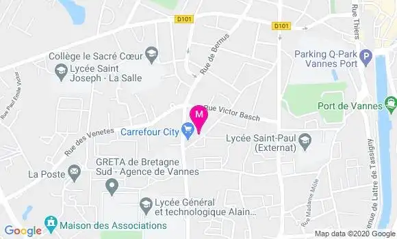 Localisation Dr Bernard Brouder