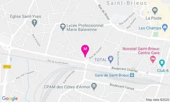 Localisation Dr Christine Vidal