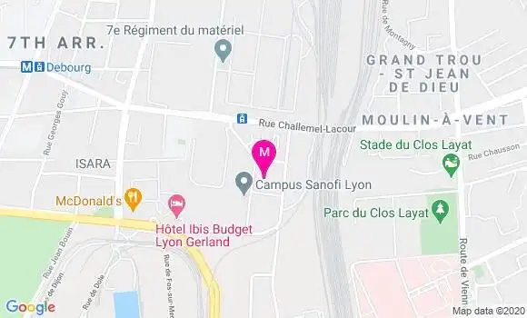 Localisation Dr Pierre Billon
