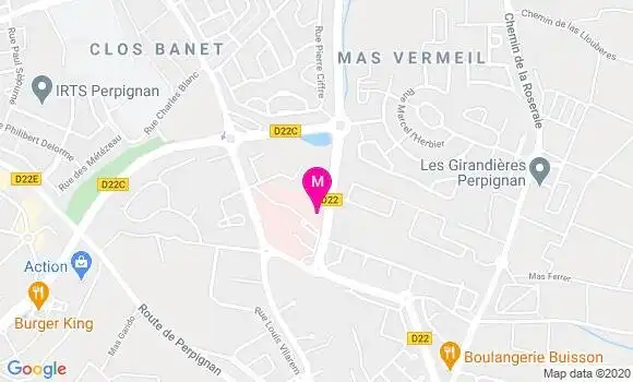 Localisation Dr Marc Brihat