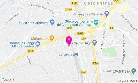 Localisation Dr Philippe Morvan