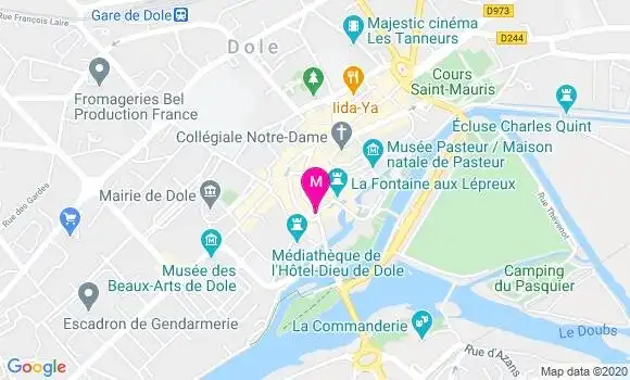 Localisation Dr Alain Gusching