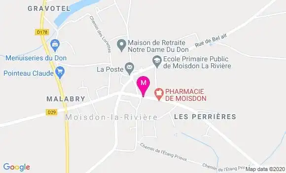 Localisation Dr Jean Bernier