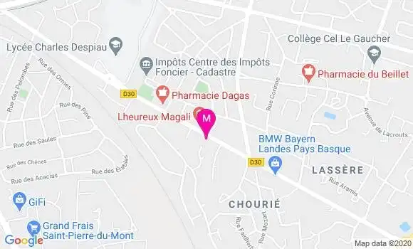 Localisation Dr Didier Simon