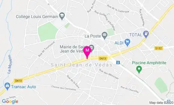 Localisation Dr Thierry Gaudin
