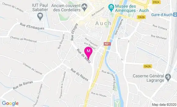 Localisation Dr Pierre Labenelle