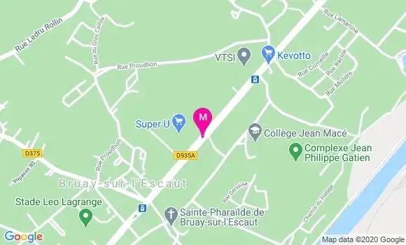 Localisation Dr Christophe Galand