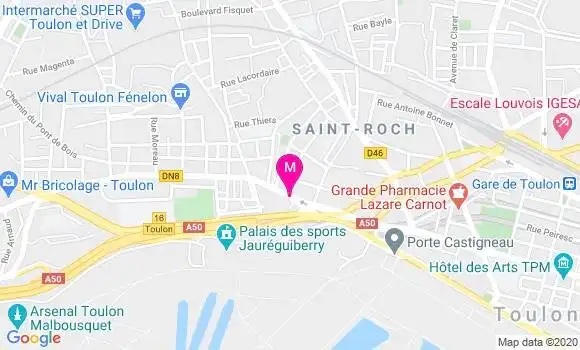 Localisation Dr Jean Marc Delie