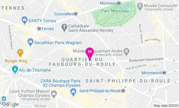 Localisation Dr Denis Ducreux