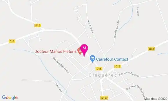 Localisation Dr Erwann Lemarchand