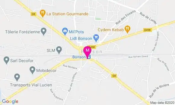 Localisation Dr Louis Pascal Trompette