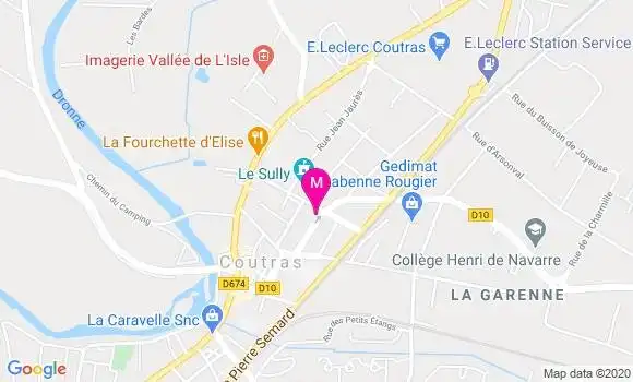 Localisation Dr Olivier Longuefosse