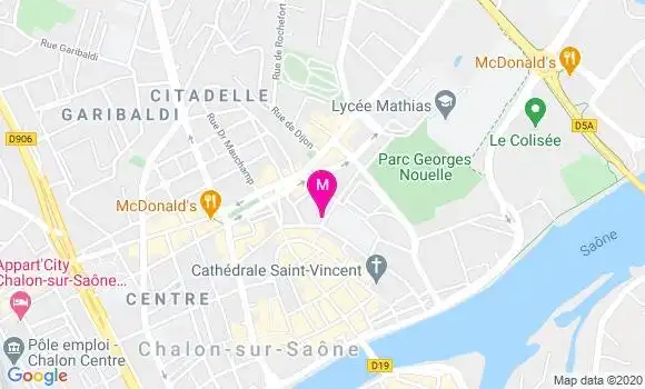 Localisation Dr Franck Decock